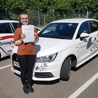 From Cromer Passed her test on 14th June 2017<br />
Instructor Sharon Cox